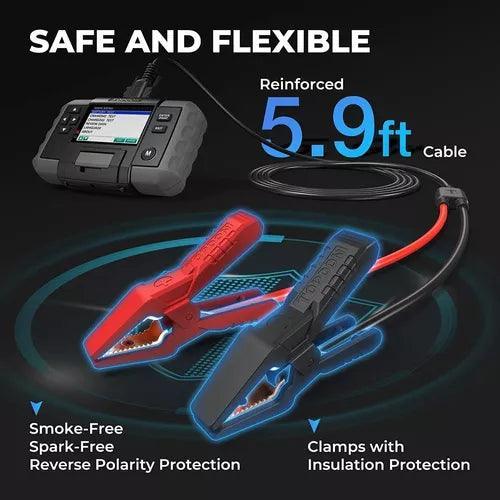 Analizador De Bateria Automotriz 12/24V Con Impresora