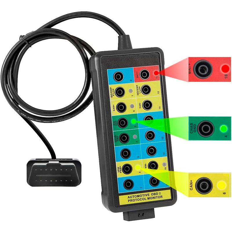 Caja De Ruptura Obd2 Con Luz Led Lector De Pin Obd2 - HERRAMIENTAS AUTOMOTRIZ