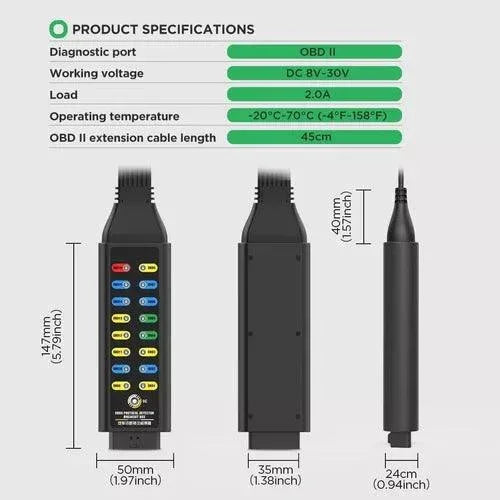 Caja De Ruptura Obd2 Profesional 16 Pines Automotriz