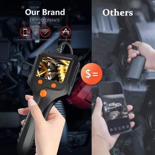 Cámara De Inspección Automotriz De Mano Con 6 Luces Led