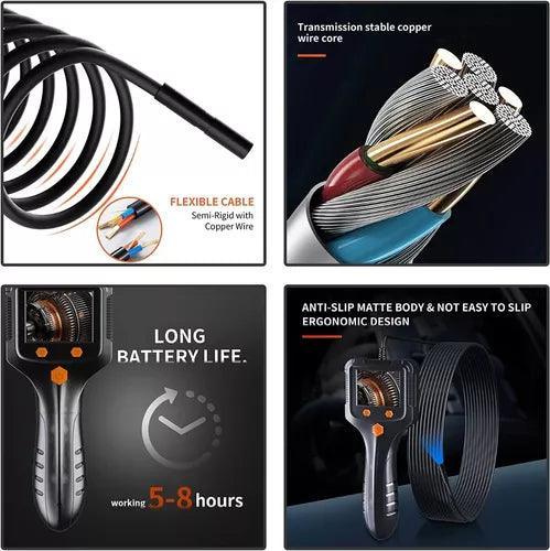 Cámara De Inspección Automotriz De Mano Con 6 Luces Led