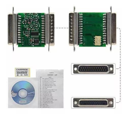 Carprog Ecu Airbag Km V10.93 Con Chip Ecu Con 21 Adaptador