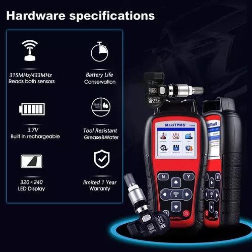 Escaner Autel Maxitpms Ts508 Tpms + 8 Sensores De Regalo
