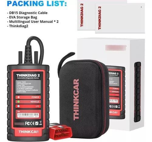 Escaner Automotriz Thinkdiag2 Full System Bidirectional Obd2