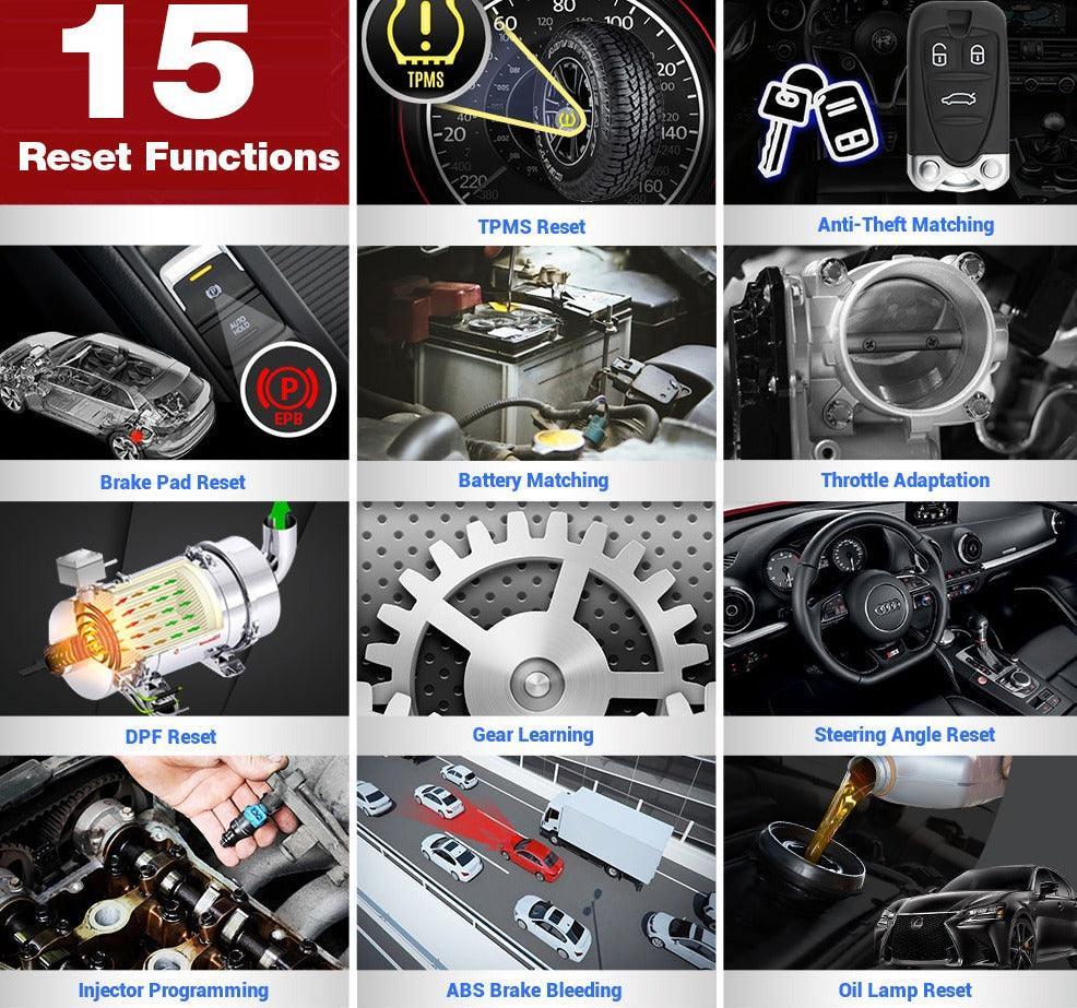 Escaner Launch crp429c OBD2 Airbag Abs + 15 Funciones