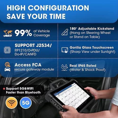 Escáner Launch X431 Pad Vii Elite 2025 J2534 Bidireccional