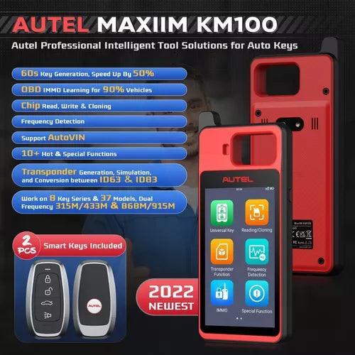 Escaner Programador De Llave Autel Km100 Profesional