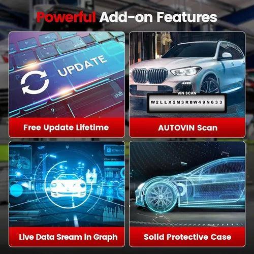 Escaner Thinkcar Obd2 Bidireccional Codificación Ecu