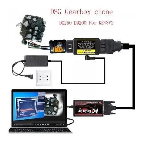 Godiag Adaptador De Lectura Y Escritura De Caja De Cambios