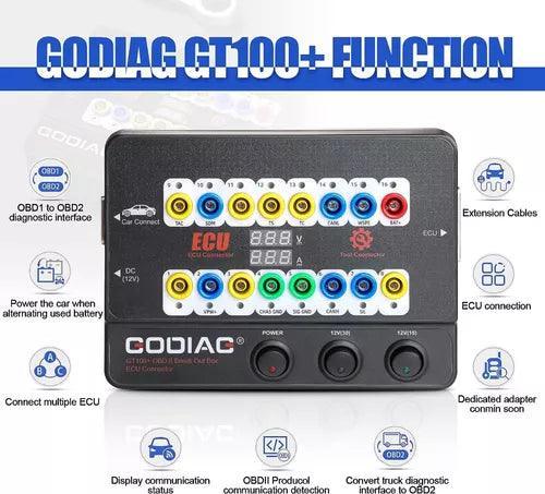 Godiag Gt100 Plus Ecu Automotriz Obd2 Y Multifuncion