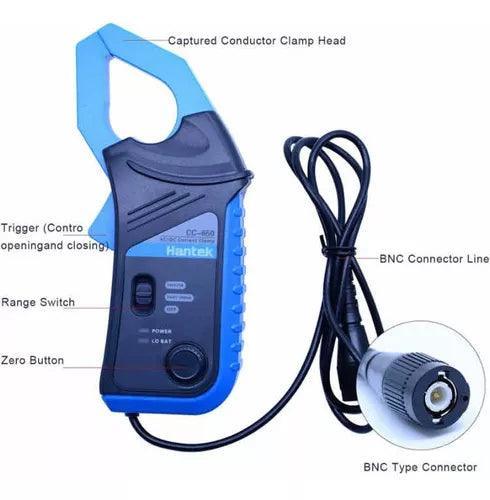 Hantek Abrazadera De Corriente Ac/cc Para Osciloscopio
