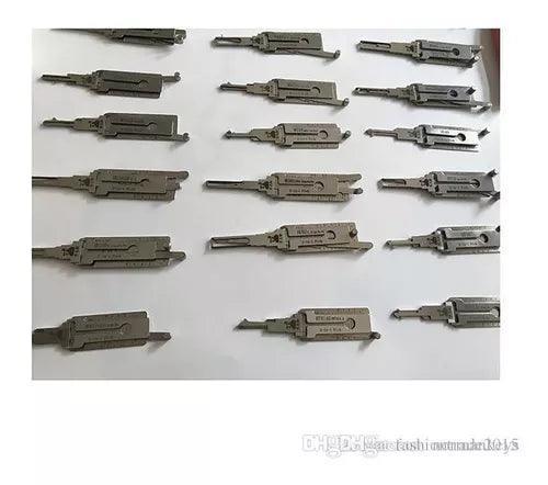 Kit De 32 Ganzua Lishi Herramienta De Cerrajero 2 En 1