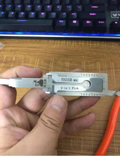 Kit De 5 Ganzuas Lishi Para Cerrajero Automotriz A Eleccion