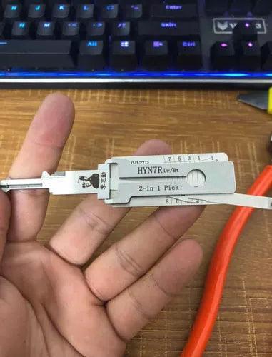 Kit De 5 Ganzuas Lishi Para Cerrajero Automotriz A Eleccion