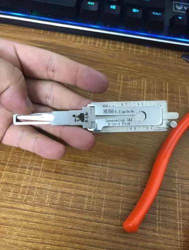 Kit De 5 Ganzuas Lishi Para Cerrajero Automotriz A Eleccion