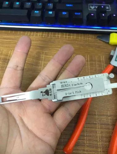 Kit De 5 Ganzuas Lishi Para Cerrajero Automotriz A Eleccion