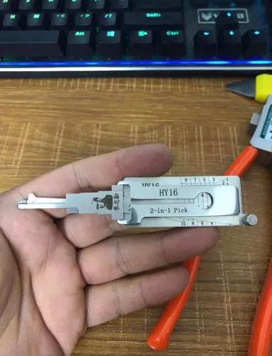 Kit De 5 Ganzuas Lishi Para Cerrajero Automotriz A Eleccion