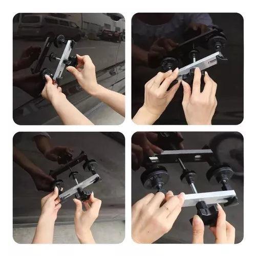 Kit Sacabollo Semi Profesional Con 10 Varillas De Acero