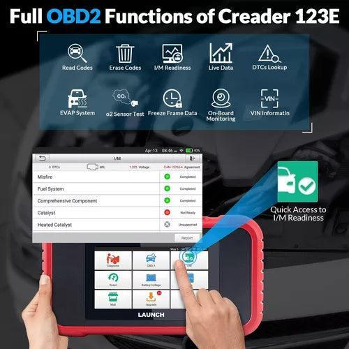 Scanner Automotriz Launch Creader Crp123e Original 2024