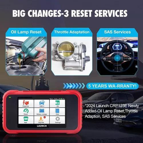 Scanner Automotriz Launch Creader Crp123e Original 2024