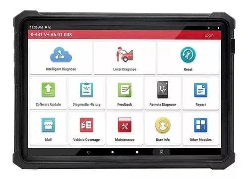 Launch X431 V+ Hdiii 24v Módulo De Camión Pesado Y Tablet