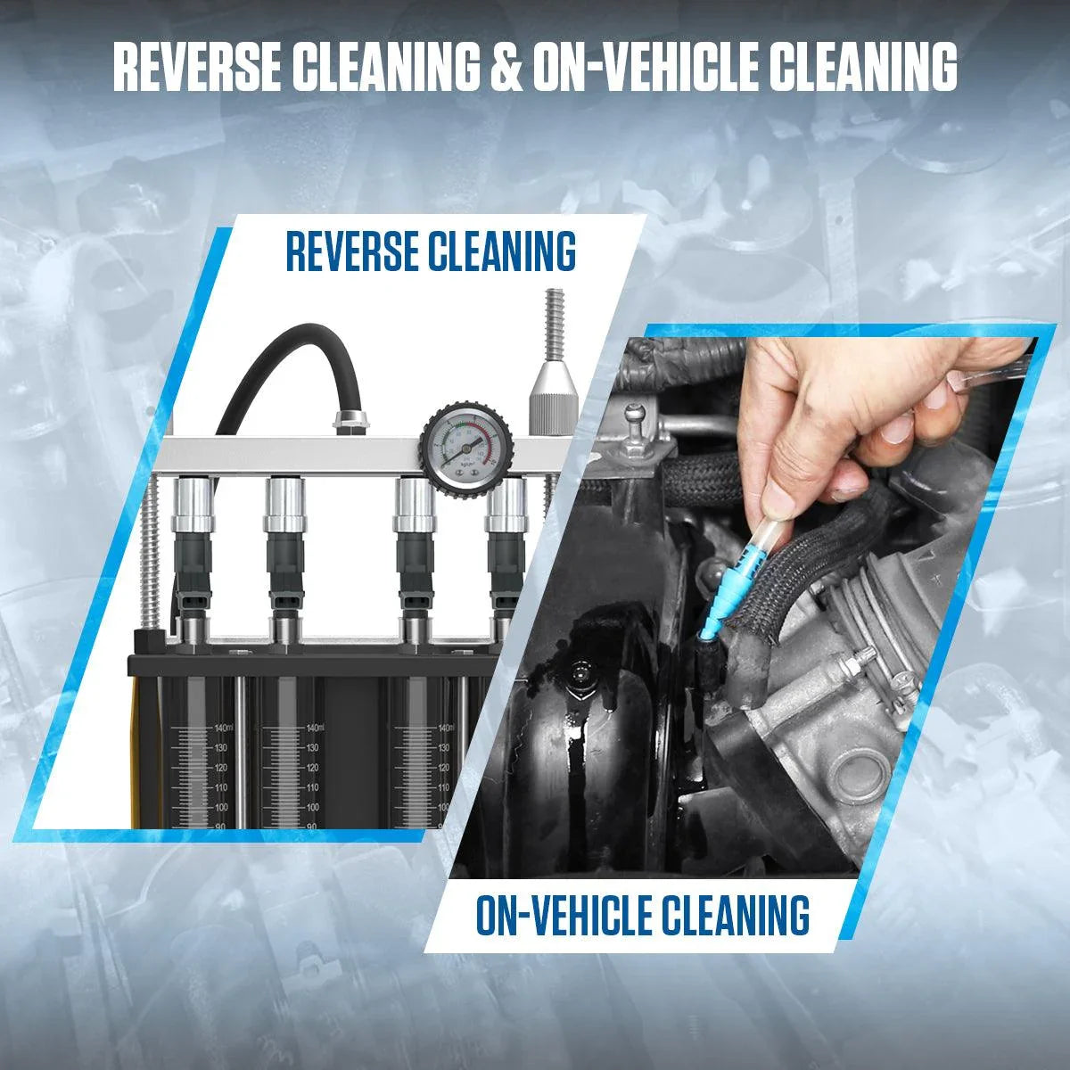 Máquina Limpia Inyectores De 4 Cilindros Ultrasonido