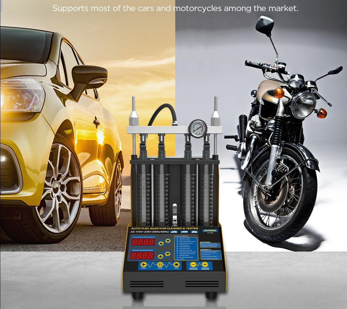 Máquina Limpia Inyectores De 4 Cilindros Ultrasonido