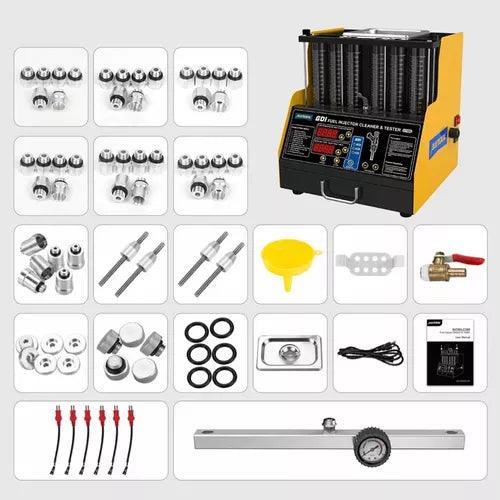 Máquina Limpia Inyectores Gdi De 6 Cilindros Con Ultrasonido
