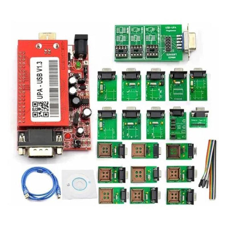Programador Upa V1.3 Programación De Ecu Con Adaptadores Full - HERRAMIENTAS AUTOMOTRIZ