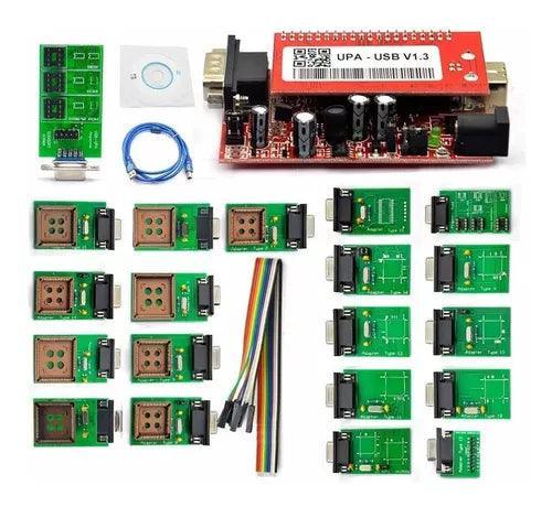 Programador Upa V1.3 Programación De Ecu Con Adaptadores Full