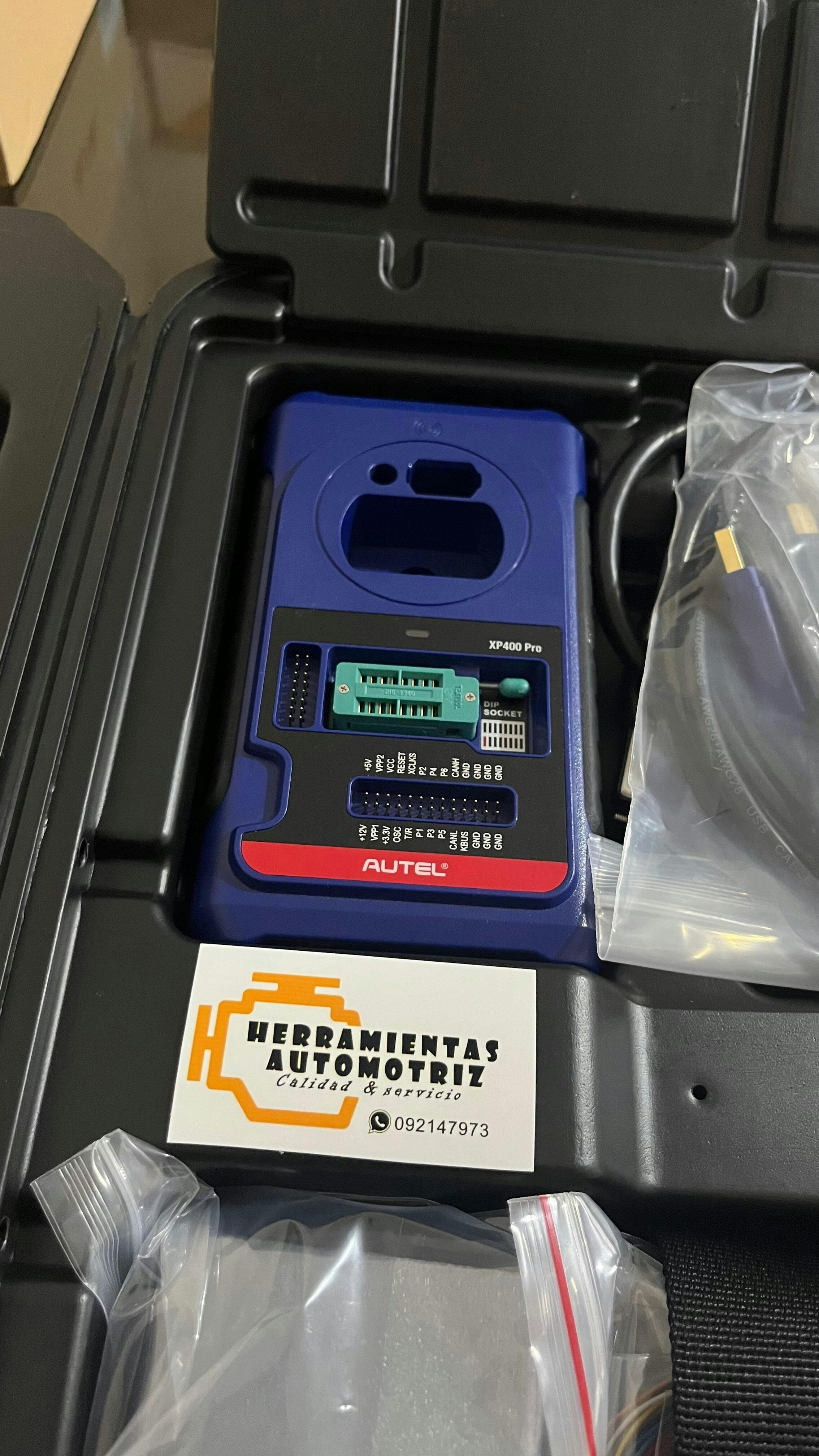 Cliente con Escaner Automotriz Programador De Llave Autel Im608 Pro Full