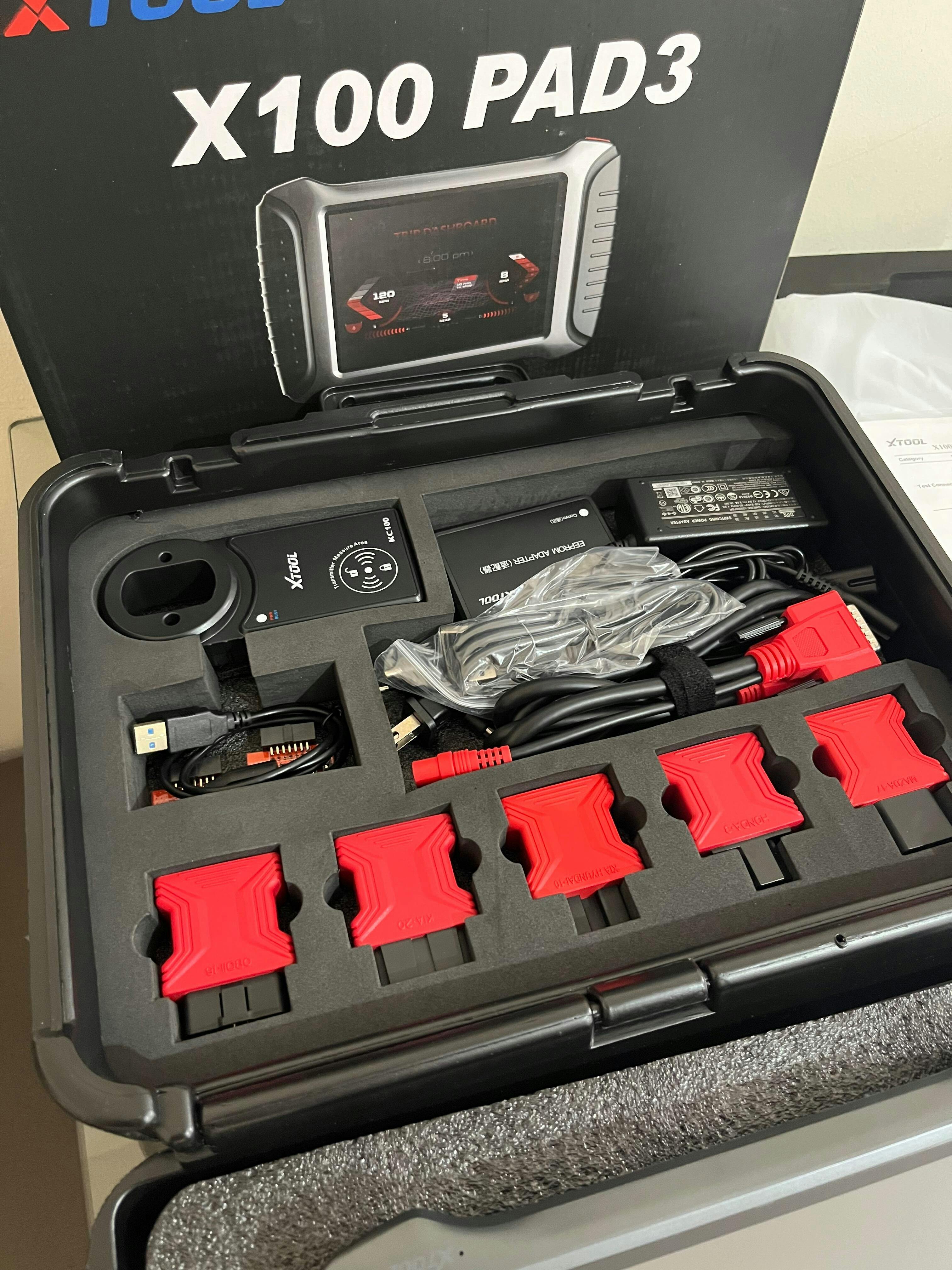 Cliente con XTOOL X100 PAD3 Equipo Profesional Programador De Llave