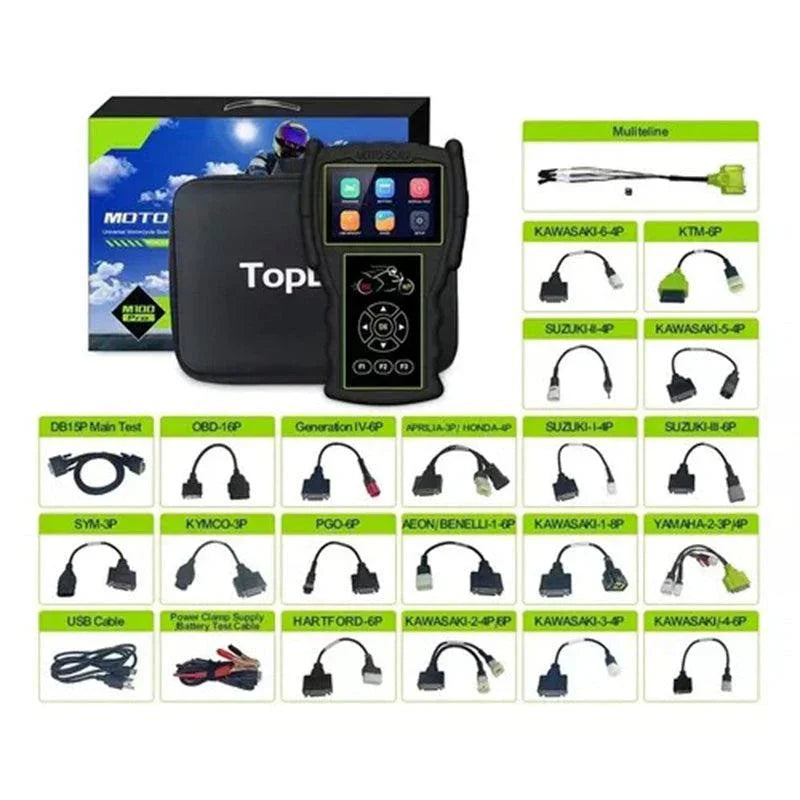 Scanner De Motocicleta Multimarca 2024 - HERRAMIENTAS AUTOMOTRIZ