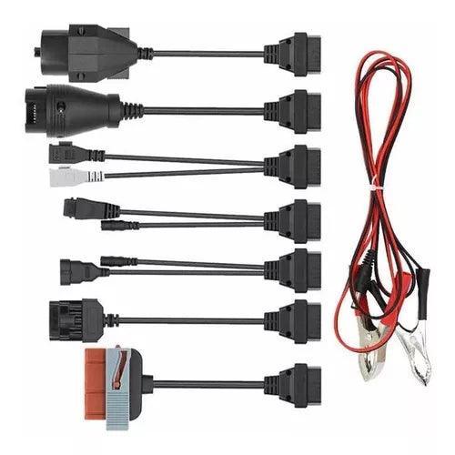 Scanner Launch 129x Completo + 8 Adaptadores Obd2