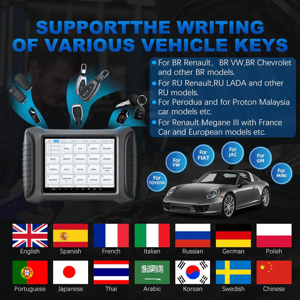 XTOOL X100 PAD3 Equipo Profesional Programador De Llave